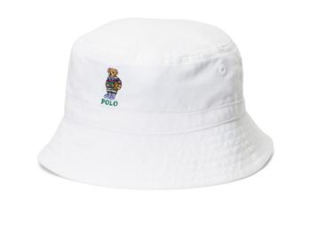 商品Ralph Lauren | Polo Bear Cotton Twill Bucket Hat (Infant),商家Zappos,价格¥172图片