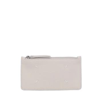 MAISON MARGIELA | Maison Margiela Four-Stitch Detail Zip-Closure Coin Purse商品图片,6.7折
