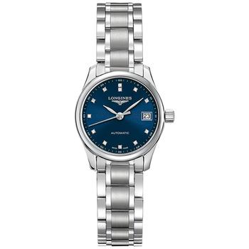 推荐Women's Swiss Automatic Master Collection Diamond Accent Stainless Steel Bracelet Watch 26mm L21284976商品