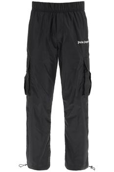 Palm Angels | Palm Angels Nylon Cargo Pants With Side Contrast Track Bands商品图片,