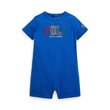 Ralph Lauren | Logo Cotton Jersey Shortall (Infant) 9折, 独家减免邮费