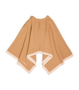 Chloé | Cotton-Wool Cape (2-14 Years)商品图片,独家减免邮费