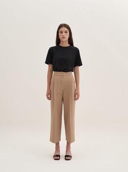 商品PLAMM | Pin Tuck Wide Pants (Beige),商家W Concept,价格¥709图片