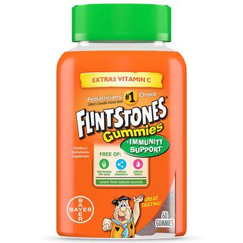 推荐Flintstones Immunity Support + C 儿童综合维生素软糖商品