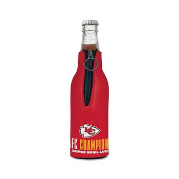 商品Kansas City Chiefs 2022 AFC Champions 12 Oz Bottle Cooler图片
