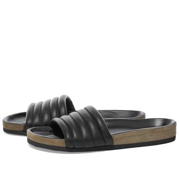 推荐Isabel Marant Helleah Leather Slide Sandal商品