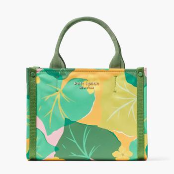 kate spade tote, Kate Spade | Kate Spade New York Women's Sam The Little Better Cucumber Floral Mini Tote Bag - Multi商品图片 额外6.5折, 额外六五折