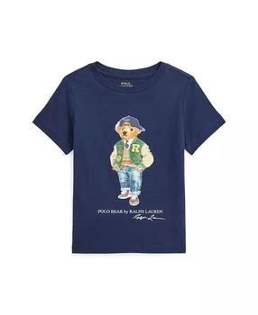 Ralph Lauren | Toddler and Little Boys Polo Bear Cotton Jersey Tee,商家Macy's,价格¥205