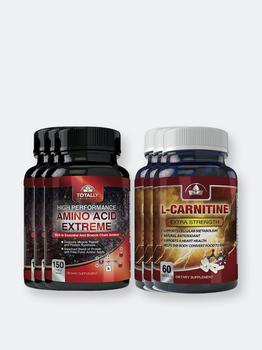 商品Amino Acid Extreme and L-Carnitine Extra Strength Combo Pack,商家Verishop,价格¥418图片