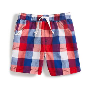First Impressions | Baby Boys Flag Plaid Shorts, Created for Macy's商品图片,3.7折