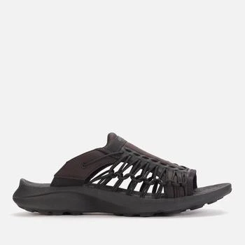 Keen | Keen Men's Uneek Sneaker Slide Sandals - Black/Black 5折×额外8.3折, 额外八三折