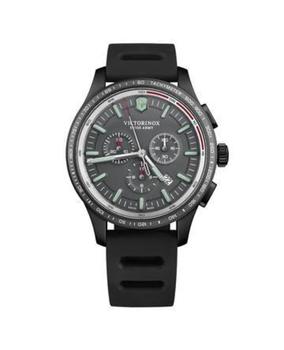 推荐Victorinox Swiss Army Alliance Sport Chronograph Grey Dial Rubber Strap Men's Watch 241818商品