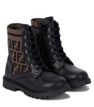 推荐FF leather combat boots商品