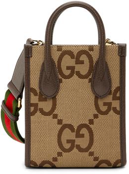 古驰托特包, Gucci | 驼色迷你 Jumbo GG 托特包商品图片 