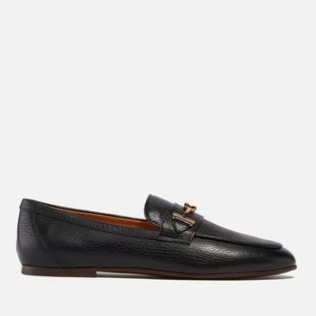 推荐Tod's Women's Crossgrain Leather Loafers商品