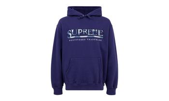 加拿大supreme卫衣, Supreme | Supreme Denim Logo Hoodie商品图片 