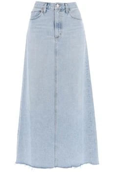 AGOLDE | hilla maxi skirt in denim 5.1折×额外9.3折, 额外九三折