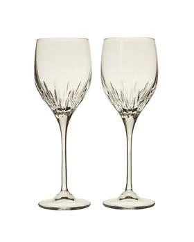 Wedgwood | Set of 2 Vera Wang Duchesse Wine Glasses,商家Premium Outlets,价格¥337
