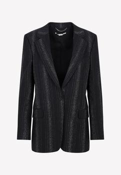 Stella McCartney | Tailored Lurex Striped Blazer商品图片,6折