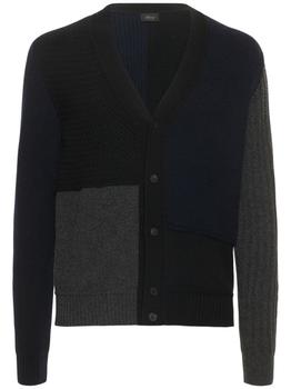 Brioni价格, Brioni | Patchwork Knit Cardigan商品图片 额外8.5折, 额外八五折