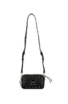 推荐Shoulder bag with zip and studs women Versace jeans couture 73va4be2-zs412 black商品