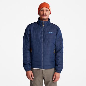 添柏岚外套, Timberland | Axis Peak Water-Repellent Gilet Jacket for Men in Navy商品图片 