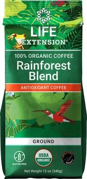 推荐Life Extension Rainforest Blend Ground Coffee, 12 oz商品