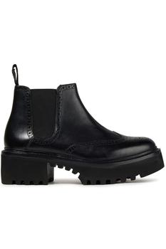 推荐Alissa perforated leather platform Chelsea boots商品