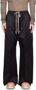Rick Owens | Black Geth Belas Trousers商品图片,额外8.5折, 独家减免邮费, 额外八五折