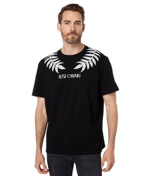 product Crew Neck Cotton T-Shirt with "Laurel Logo" Print image