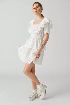 Urban Outfitters | UO Irania Lace Inset Mini Dress商品图片,2.2折, 1件9.5折, 一件九五折