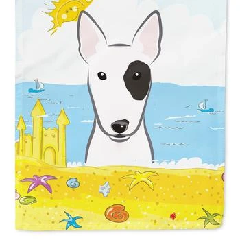 Caroline's Treasures | Bull Terrier Summer Beach Garden Flag 2-Sided 2-Ply,商家Verishop,价格¥136