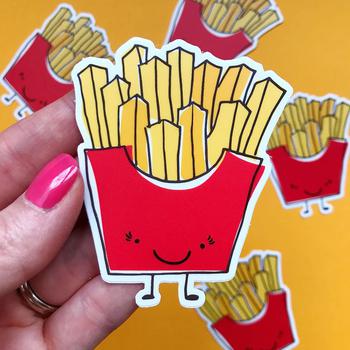 商品French Fries Vinyl Sticker图片