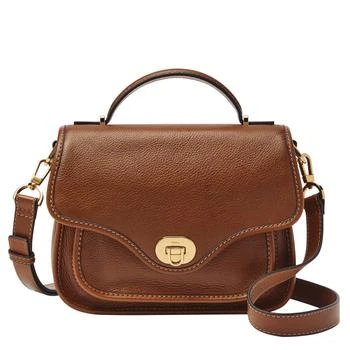 Fossil | Fossil Women's Heritage Leather Top Handle Crossbody 5折