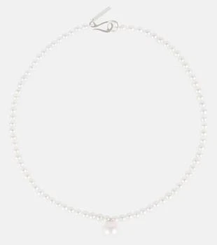 推荐Classique sterling silver choker with freshwater pearls商品
