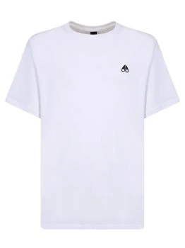 推荐Moose Knuckles Logo Patch Crewneck T-Shirt商�品