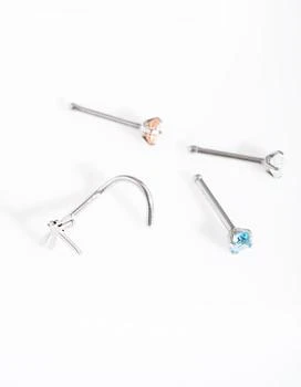 Lovisa | Rhodium Dragonfly Diamante Nose Pack,商家Premium Outlets,价格¥120