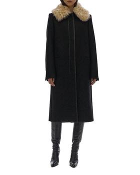 Helmut Lang | Faux Fur Collar Coat商品图片,额外7.5折, 额外七五折