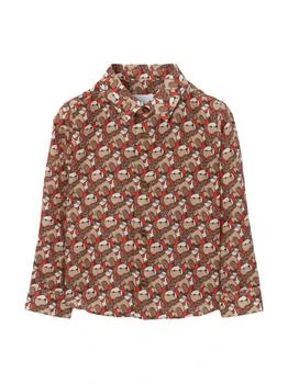 Burberry | Brown/multicolor Shirt Baby Boy,商家Italist,价格¥2031