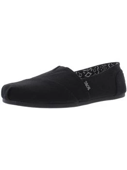 SKECHERS | Best Wishes Womens Canvas Slip On Flats 4.8折