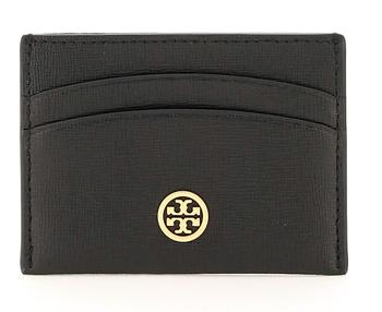 了解tory burch robinson, Tory Burch | Tory Burch Robinson Logo Plaque Cardholder商品图片 9.6折
