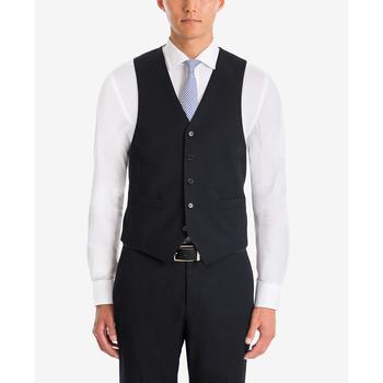 商品Ralph Lauren | Men's UltraFlex Classic-Fit Navy Wool Vest,商家Macy's,价格¥449图片