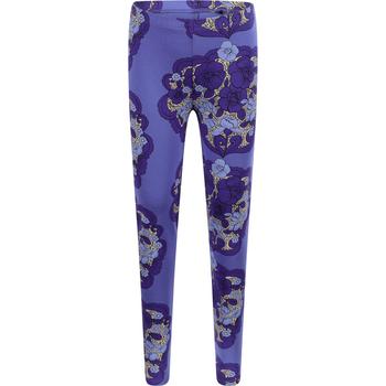 Mini Rodini | Flower frames organic leggings in purple商品图片,3.9折×额外6.7折, 额外六七折
