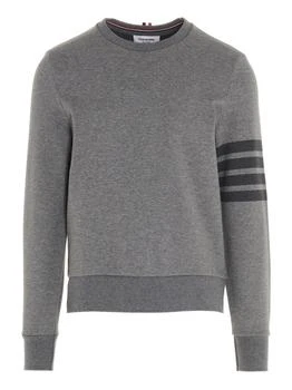 推荐Thom Browne 4-Bar Striped Crewneck Sweatshirt商品