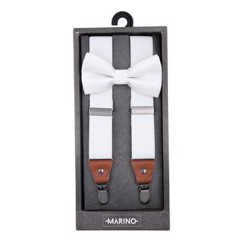 加拿大Mio Marino, Mio Marino | Men's Dashing Suspenders and Bow Tie Set商品图片 