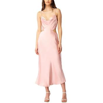 Bardot | Bardot Womens Satin Midi Slip Dress,商家BHFO,价格¥406