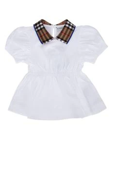 Burberry | Burberry Kids Check Collar Bloomer Dress 7.1折起
