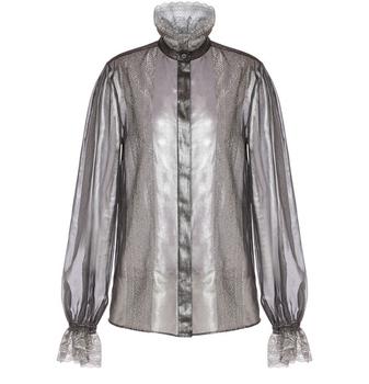 商品Alberta Ferretti | 蕾丝雪纺衬衫,商家24S CN,价格¥7363图片