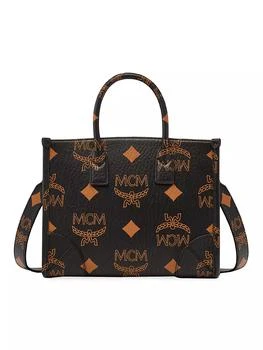 MCM | Small Munchen Maxi Monogram Tote Bag 