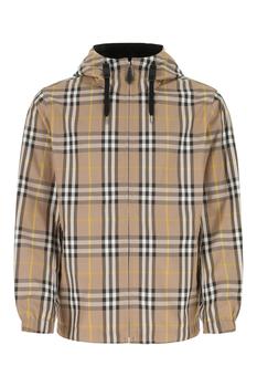 男士休闲burberry风衣, Burberry | Embroidered polyester blend reversible windbreaker Nd Burberry Uomo商品图片 额外8折, 额外八折